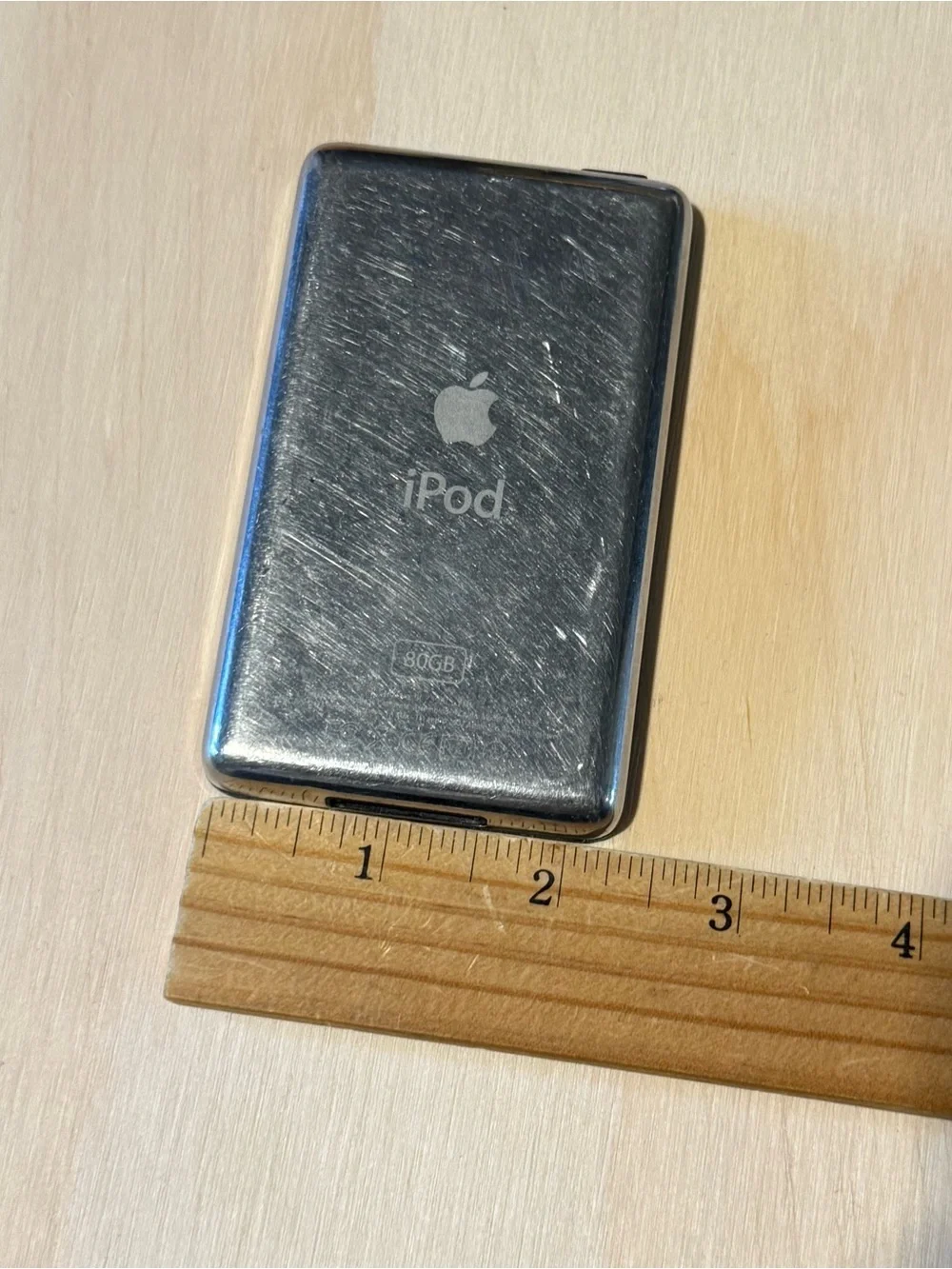 iPod Classic Model:A1238 Blk 6thGEN 80GB BROKEN Stuck On Red X NoCharg Read Blw!